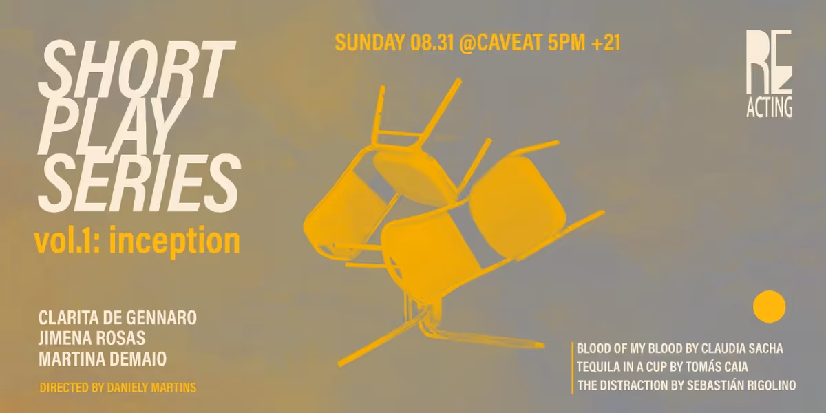  REacting Theater Debuts With 'Short Play Series Vol. 1: Inception' in New York