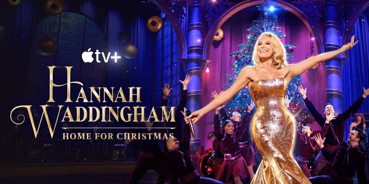 Streaming Review: Hannah Waddingham Dons Her Jingle Bells & Lasso Pals For An Exciting Holiday Special HANNAH WADDINGHAM: HOME FOR CHRISTMAS