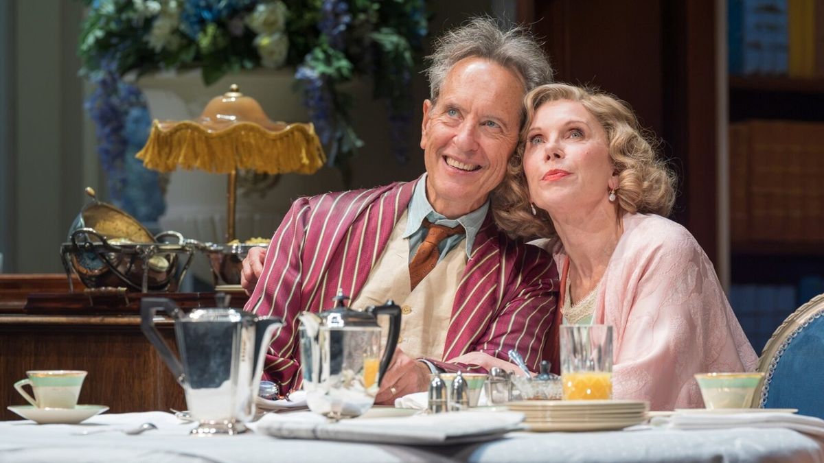 Review: HAY FEVER, Starring Christine Baranski & Richard E. Grant Review: HAY FEVER, Starring Christine Baranski & Richard E. Grant