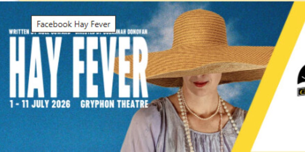 Review: HAY FEVER by Wellington Repertory Theatre