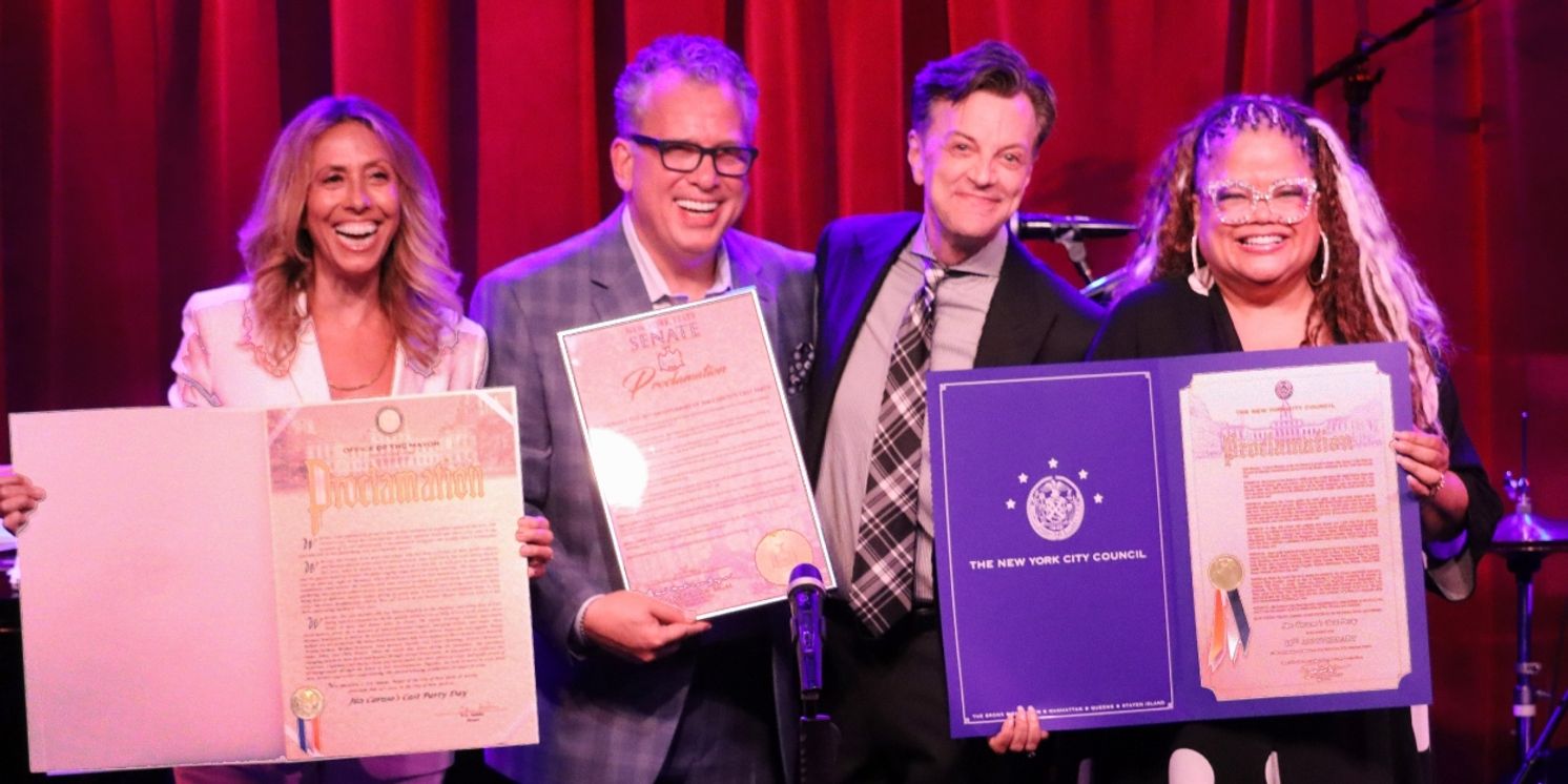 Review: Whereas JIM CARUSO'S CAST PARTY Celebrates Its 20th Anniversary With Elegance at Birdland  Image