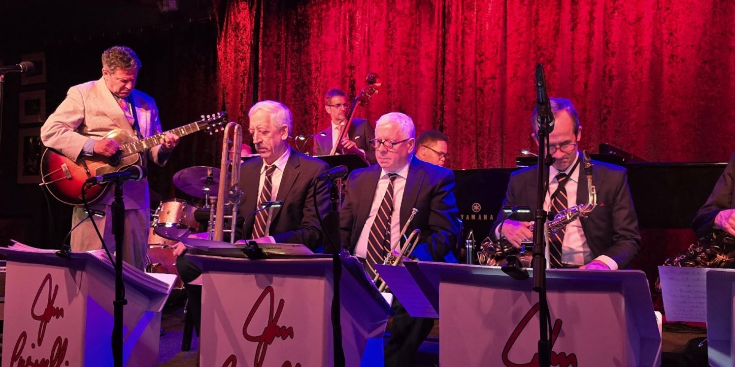 Review: JOHN PIZZARELLI & THE SWING 7 Are in Excellent Form at Birdland Jazz  Image