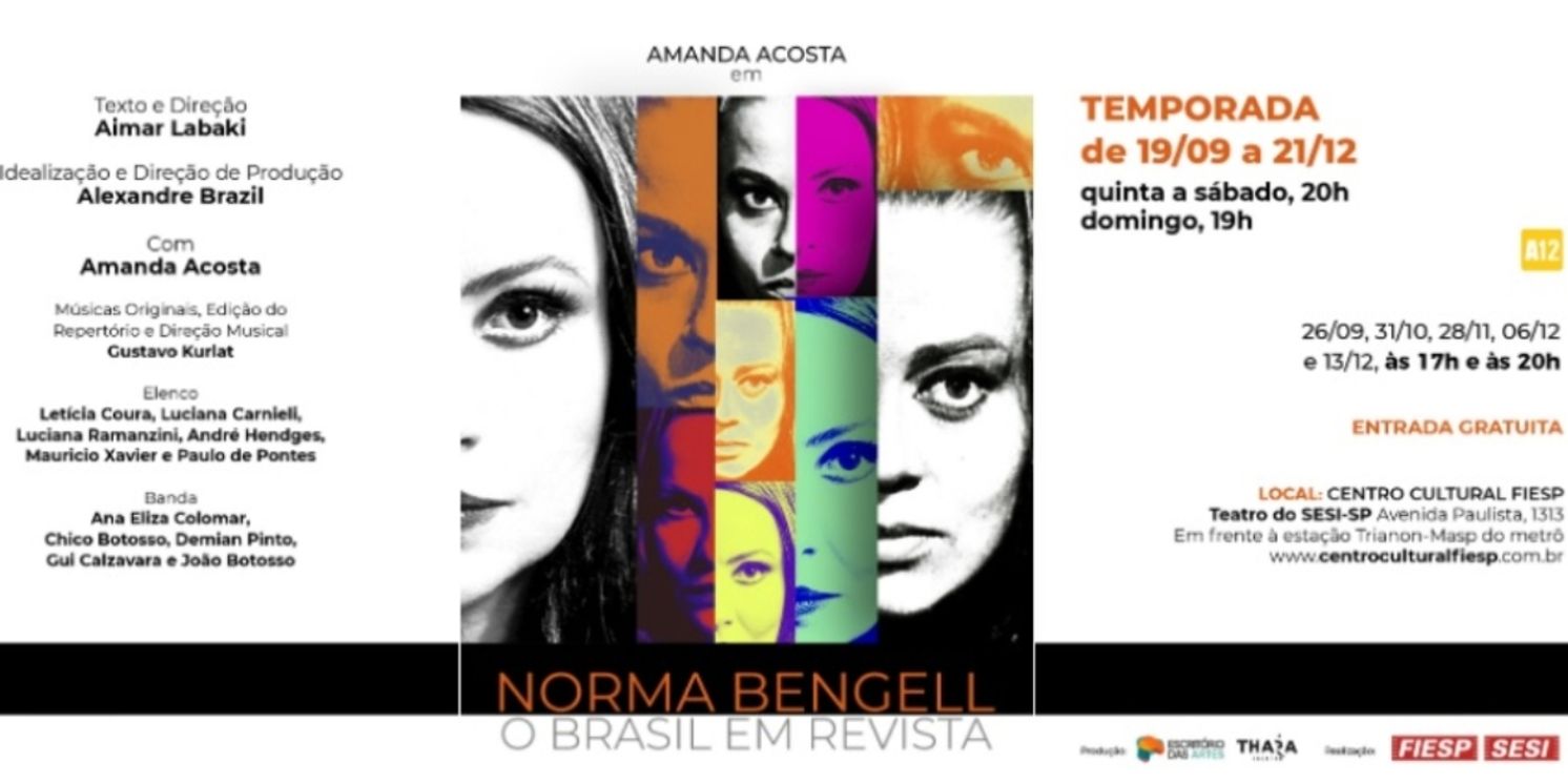 La Bengell Shines Again in NORMA BENGELL, O BRASIL EM REVISTA  Image