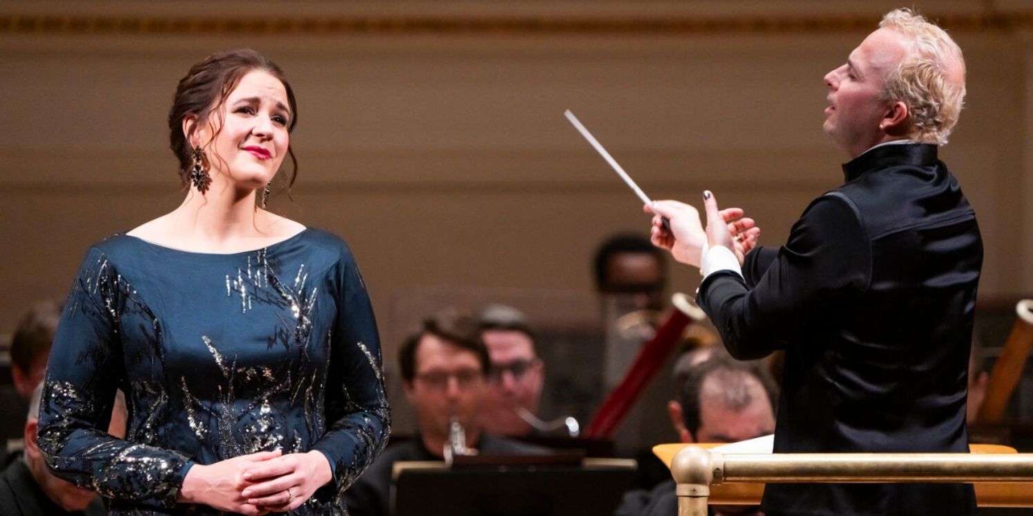 Review: LISE DAVIDSEN's 'Wesendonck Lieder” Highlights Met Orchestra Concert at Carnegie under Nezet-Seguin  Image