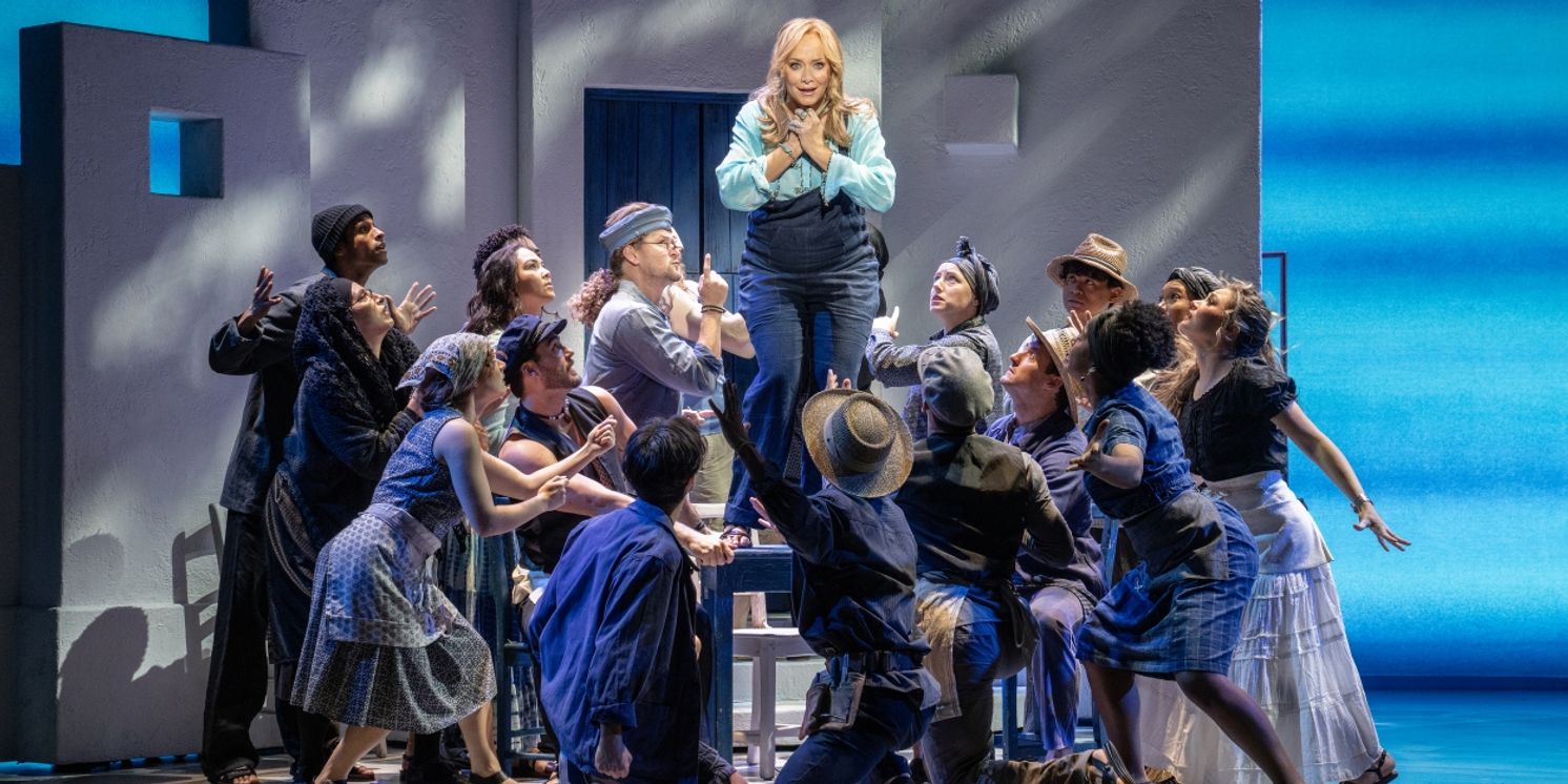 Review: MAMMA MIA! at the Eccles Theater is Frothy Fun  Image