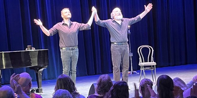Review: Mandy Patinkin in Concert: Being Alive with Adam Ben-David on Piano at P Photos