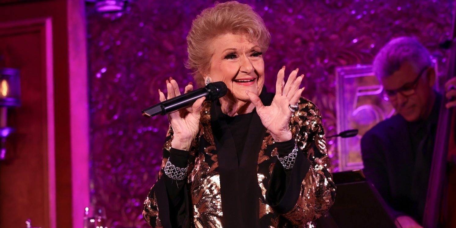 Review: MARILYN MAYE Packs a Wallop in a Packed House at 54 Below  Image