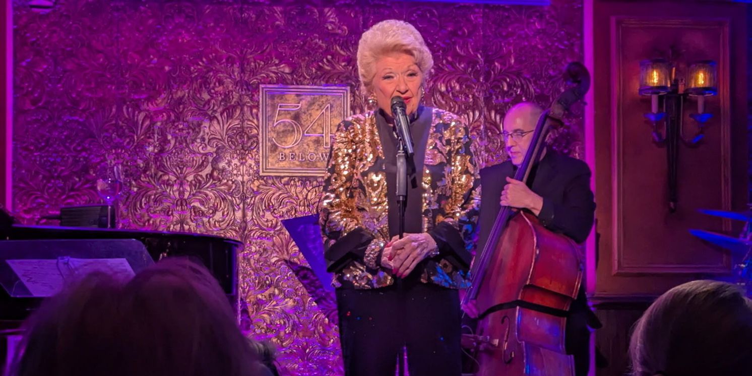 Review: Marilyn Maye Honors Johnny Carson with a Powerhouse Show at 54 Below  Image