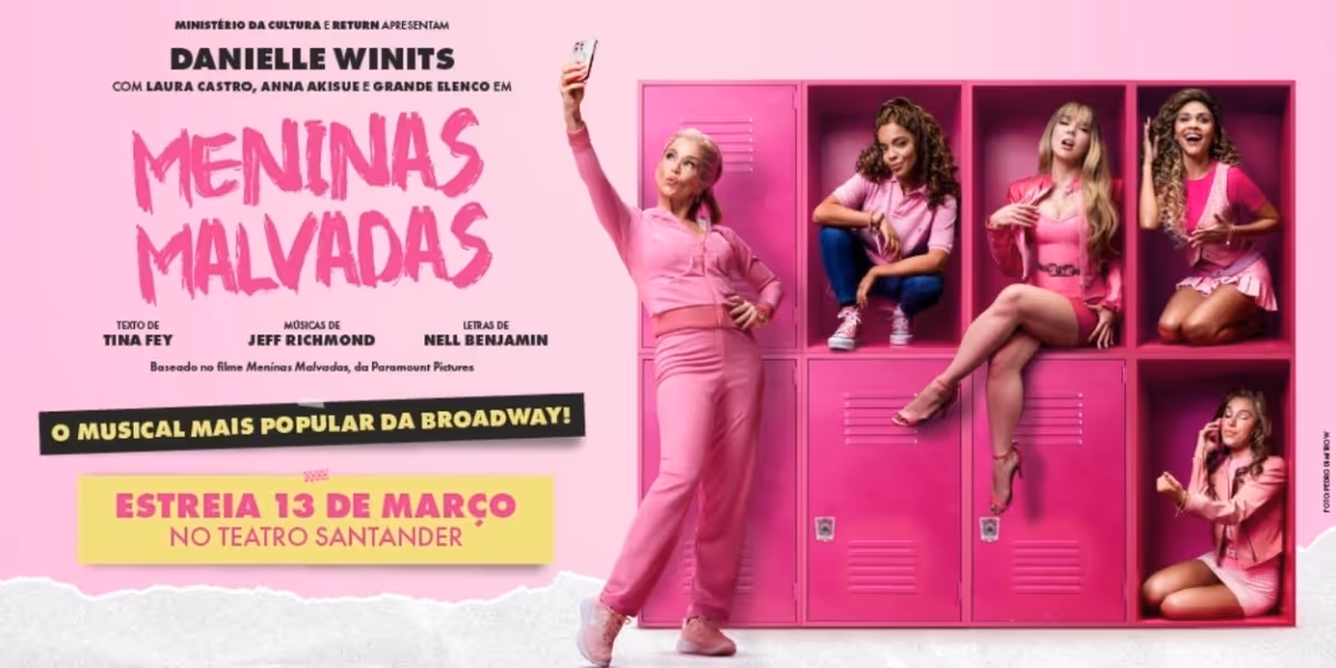 MENINAS MALVADAS (Mean Girls: The Musical) Opens in São Paulo: A Fun-Filled Show About Friendship, Identity, and High School Drama