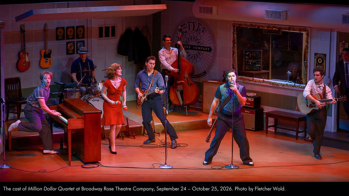 Review: MILLION DOLLAR QUARTET at Broadway Rose