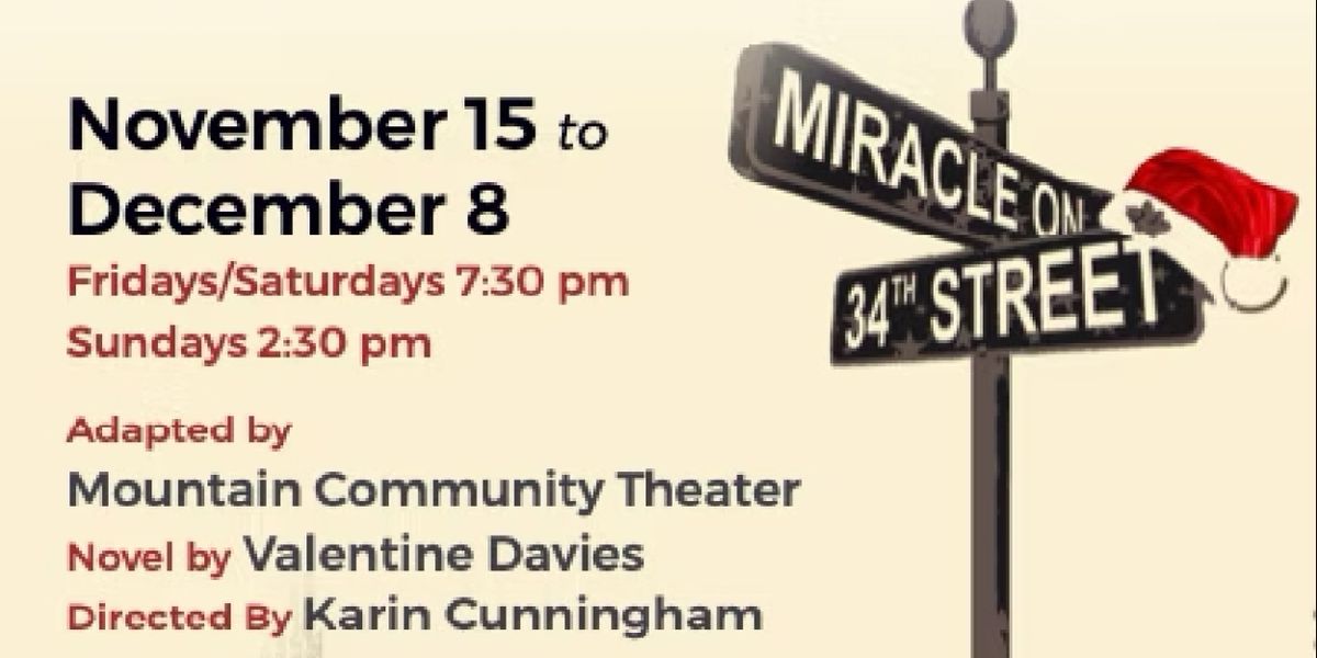 Review: MIRACLE ON 34TH STREET at The Wimberley Players