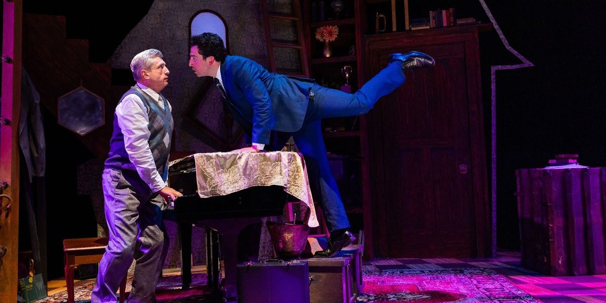 Review: Detecting fun in MURDER BY TWO at Greater Boston Stage Company