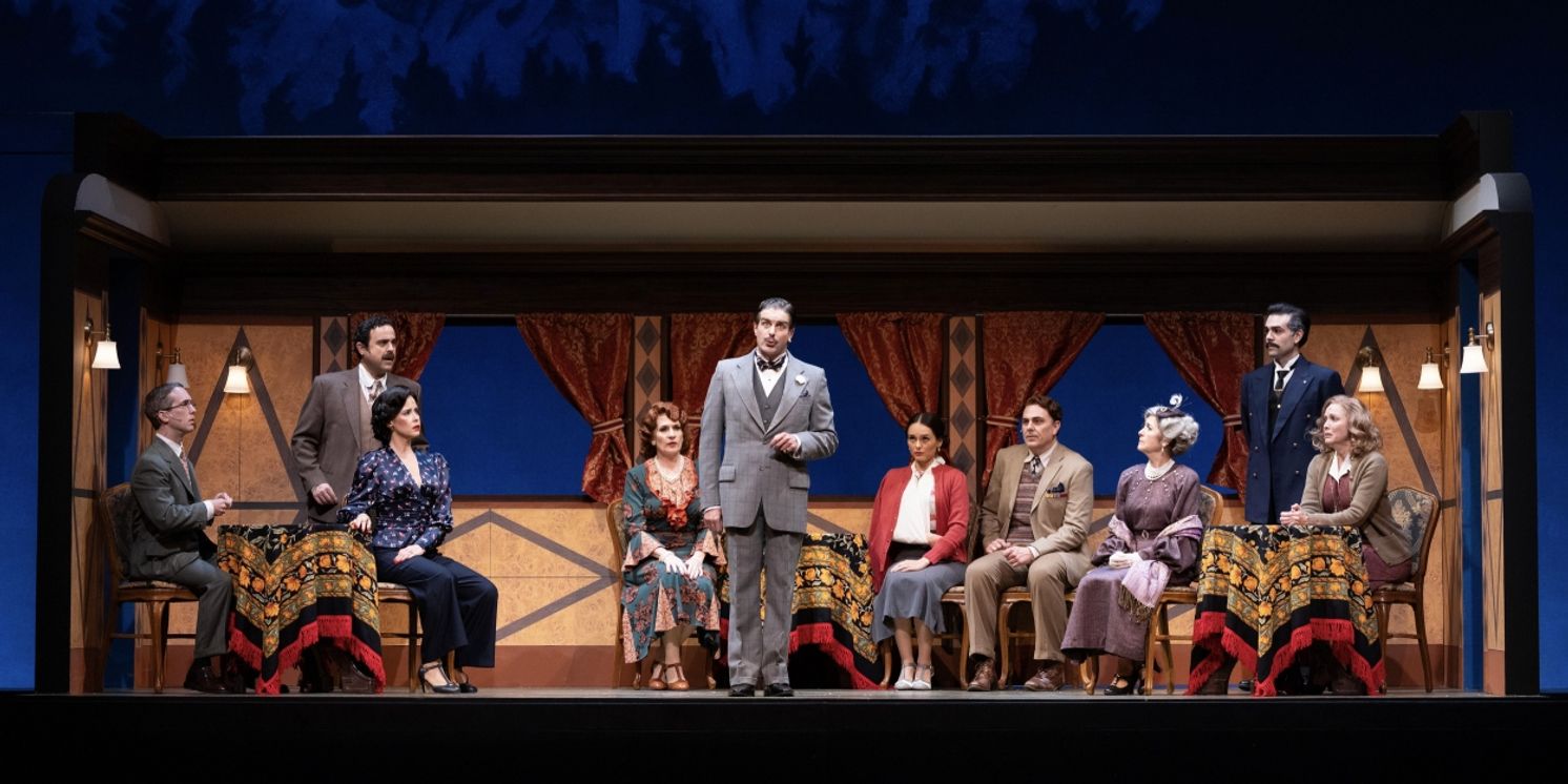 Review: MURDER ON THE ORIENT EXPRESS at Pioneer Theatre Company Whisks Away the Audience  Image