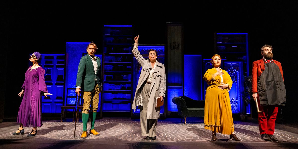 Review: MURDER SHE DIDN'T WRITE: THE IMPROVISED MURDER MYSTERY, Duchess Theatre