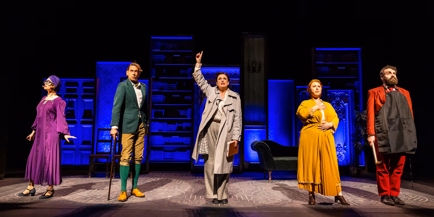 Review: MURDER SHE DIDN'T WRITE: THE IMPROVISED MURDER MYSTERY, Duchess Theatre  Image
