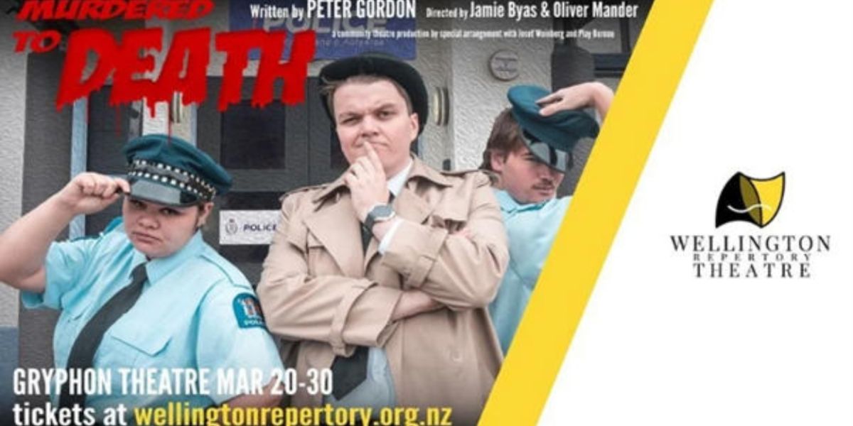 Review: MURDERED TO DEATH By Wellington Repertory at Gryphon Theatre