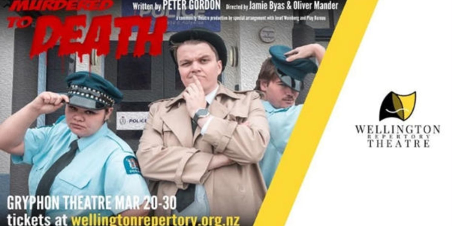 Review: MURDERED TO DEATH By Wellington Repertory at Gryphon Theatre  Image