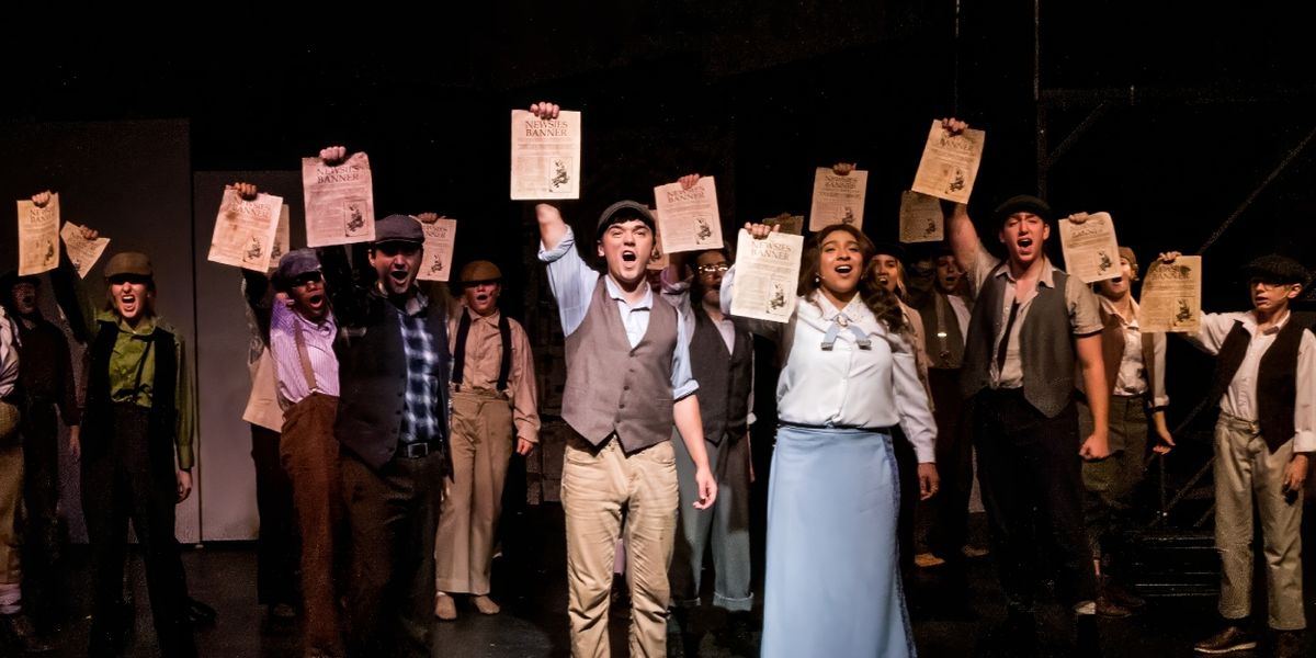 Review: NEWSIES- THE MUSICAL at DreamWrights Playhouse