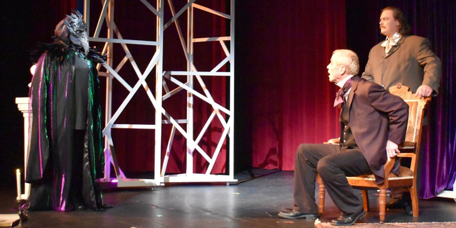 Review: NIGHTFALL WITH EDGAR ALLAN POE at The Pocket Community Theatre  Image