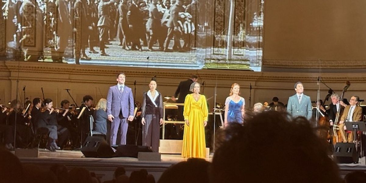 Review: NOVEMBER 1918: THE GREAT WAR AND THE GREAT GATSBY Unique at Carnegie Hall