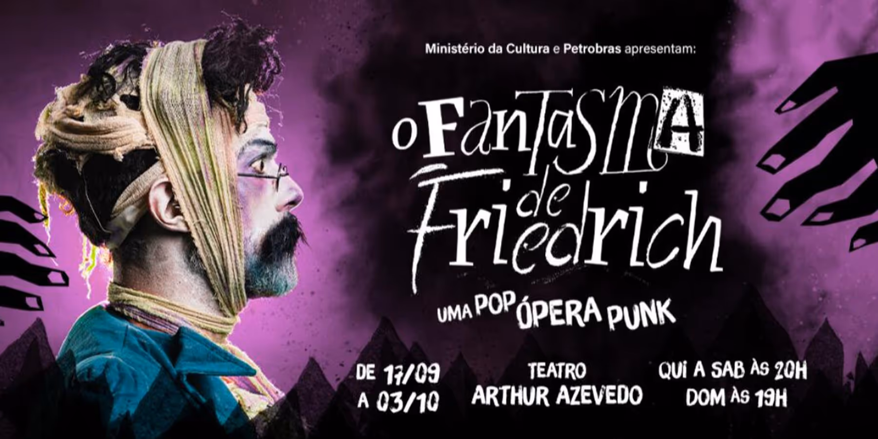 New Brazilian Musical O FANTASMA DE FRIEDERICH (The Ghost of Friedrich) Brings Punk Rock, Philosophy and Mental Health to to the Stage
