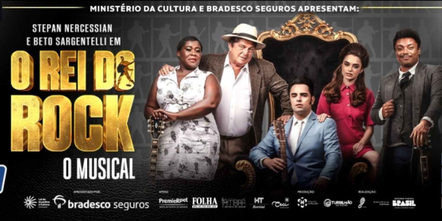 Conceived, Produced, Written and Starring Award-Winning Actor and Singer Beto Sargentelli in the Role of Elvis Presley, THE KING OF ROCK - THE MUSICAL Opens in São Paulo  Image