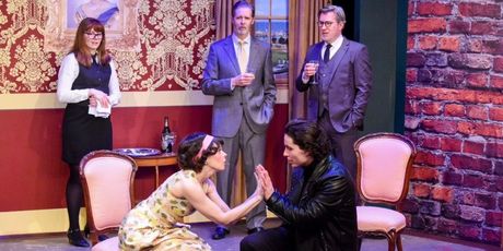 Review: ONE MAN, TWO GUVNERS at Town Players Of New Canaan Photo