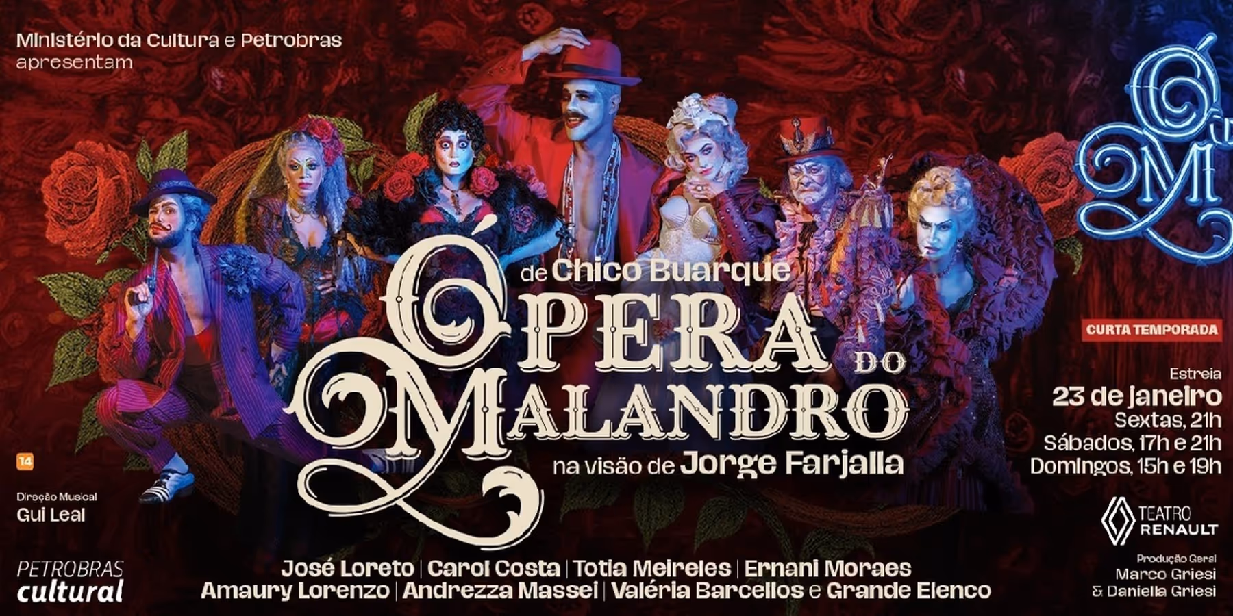 ÓPERA DO MALANDRO Revival Mixes Political Satire, References to Umbanda, and Brazilian Popular Culture