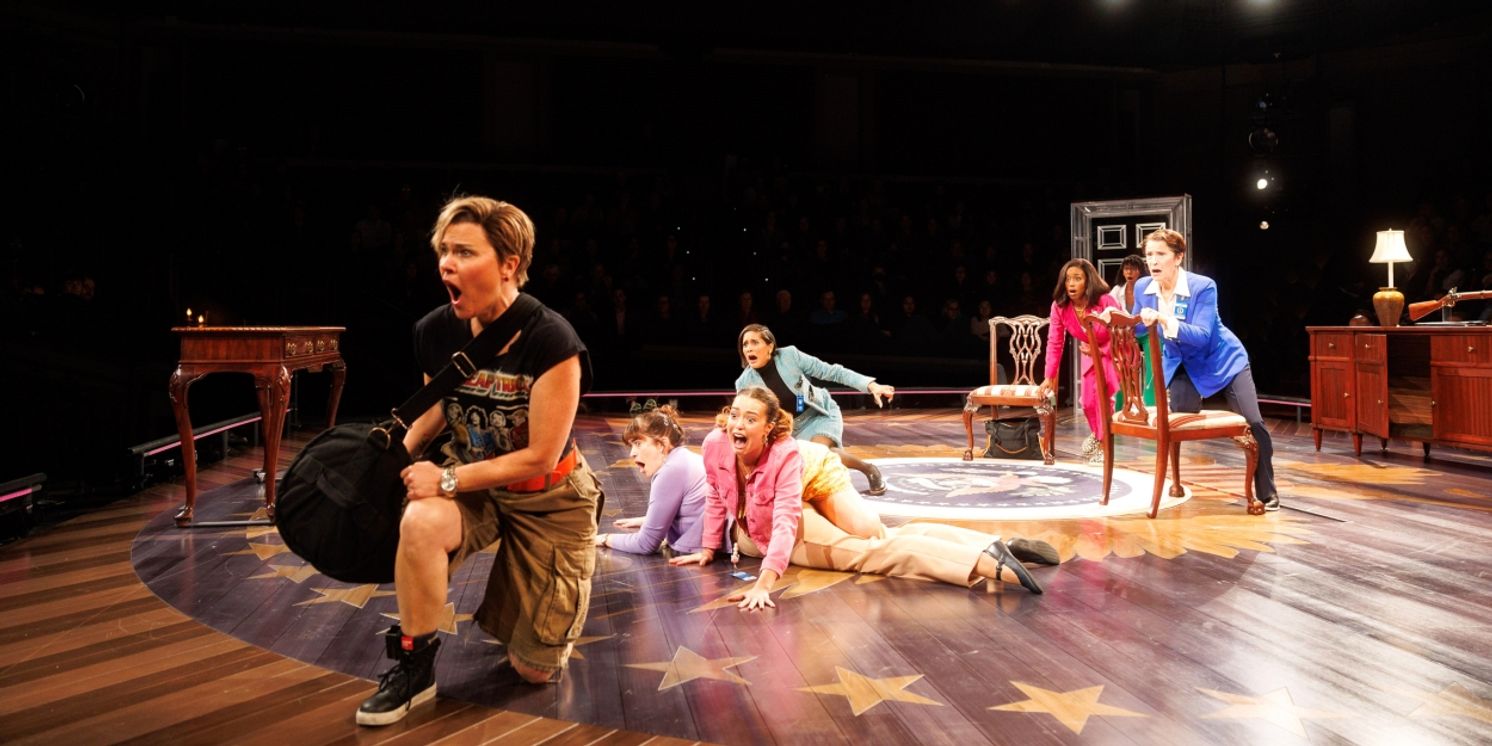 Review: POTUS: OR, BEHIND EVERY GREAT DUMBASS ARE SEVEN WOMEN TRYING TO KEEP HIM ALIVE at Arena Stage  Image