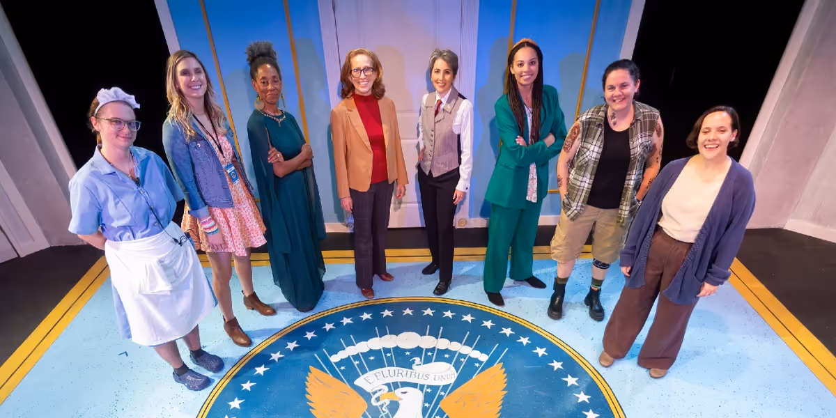 Review: POTUS: OR, BEHIND EVERY GREAT DUMBASS ARE SEVEN WOMEN TRYING TO KEEP HIM ALIVE at Jarrott Productions