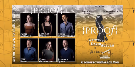 Review: PROOF at Georgetown Palace Playhouse Photo
