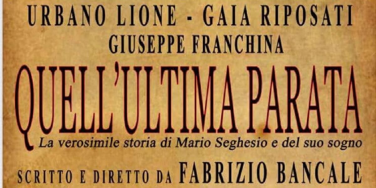 Review: QUELL'ULTIMA PARATA allo SPAZIO DIAMANTE