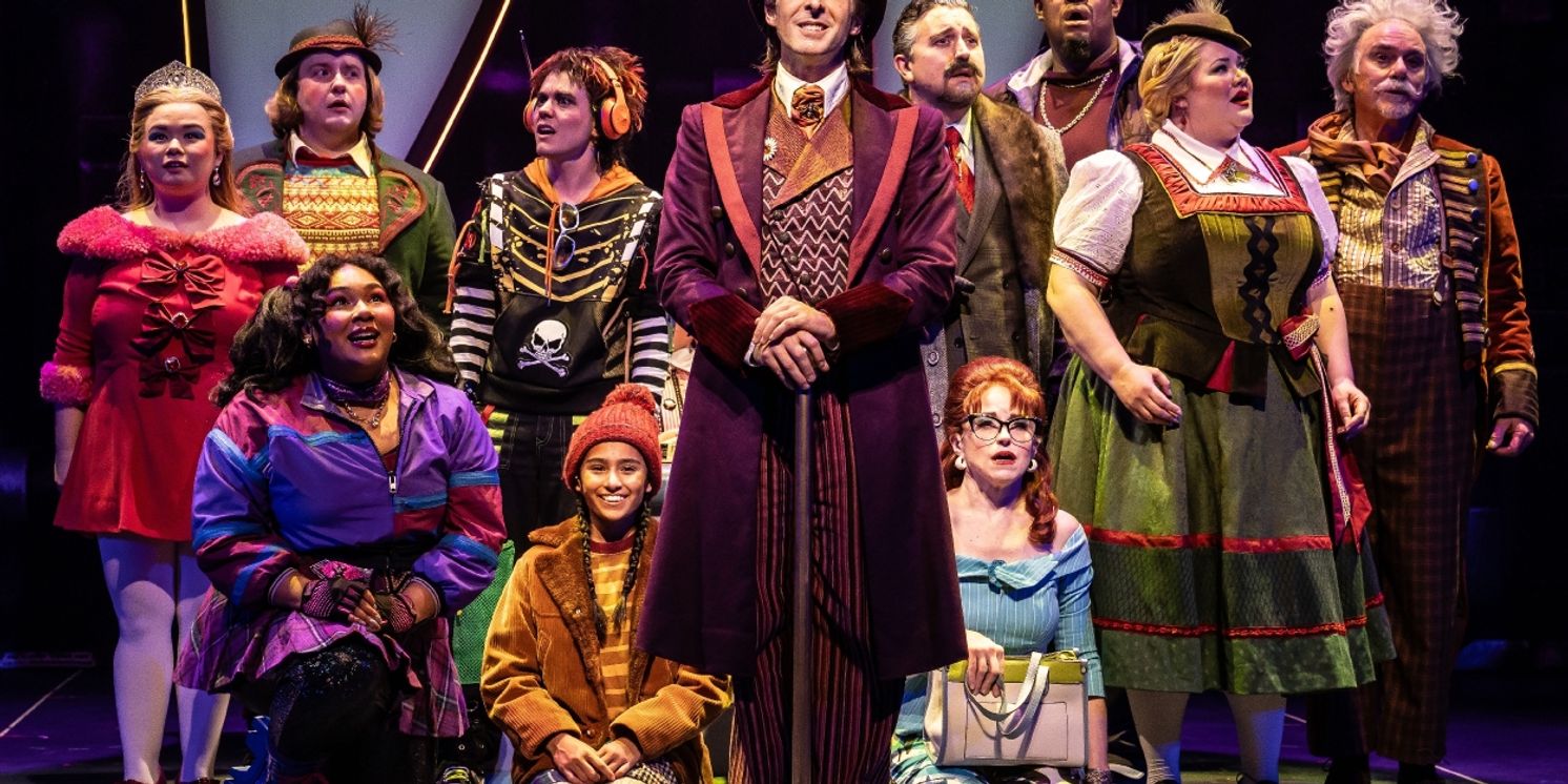 Review: ROALD DAHL'S CHARLIE AND THE CHOCOLATE FACTORY at Paramount Theatre Aurora, IL  Image