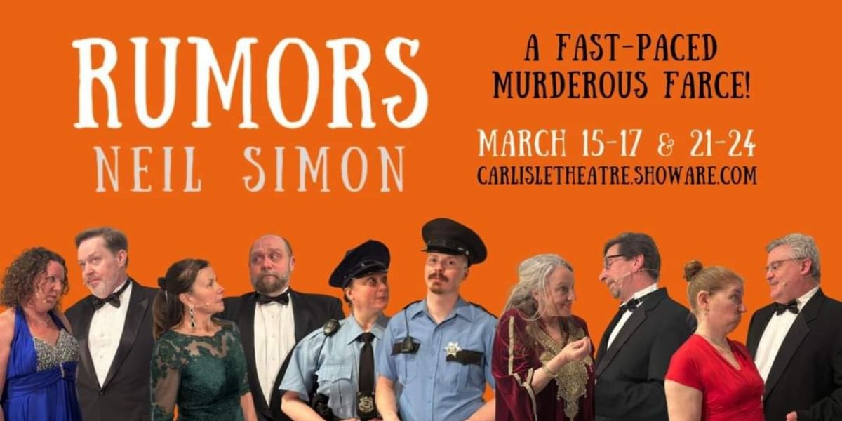 Review: RUMORS at Carlisle Theatre