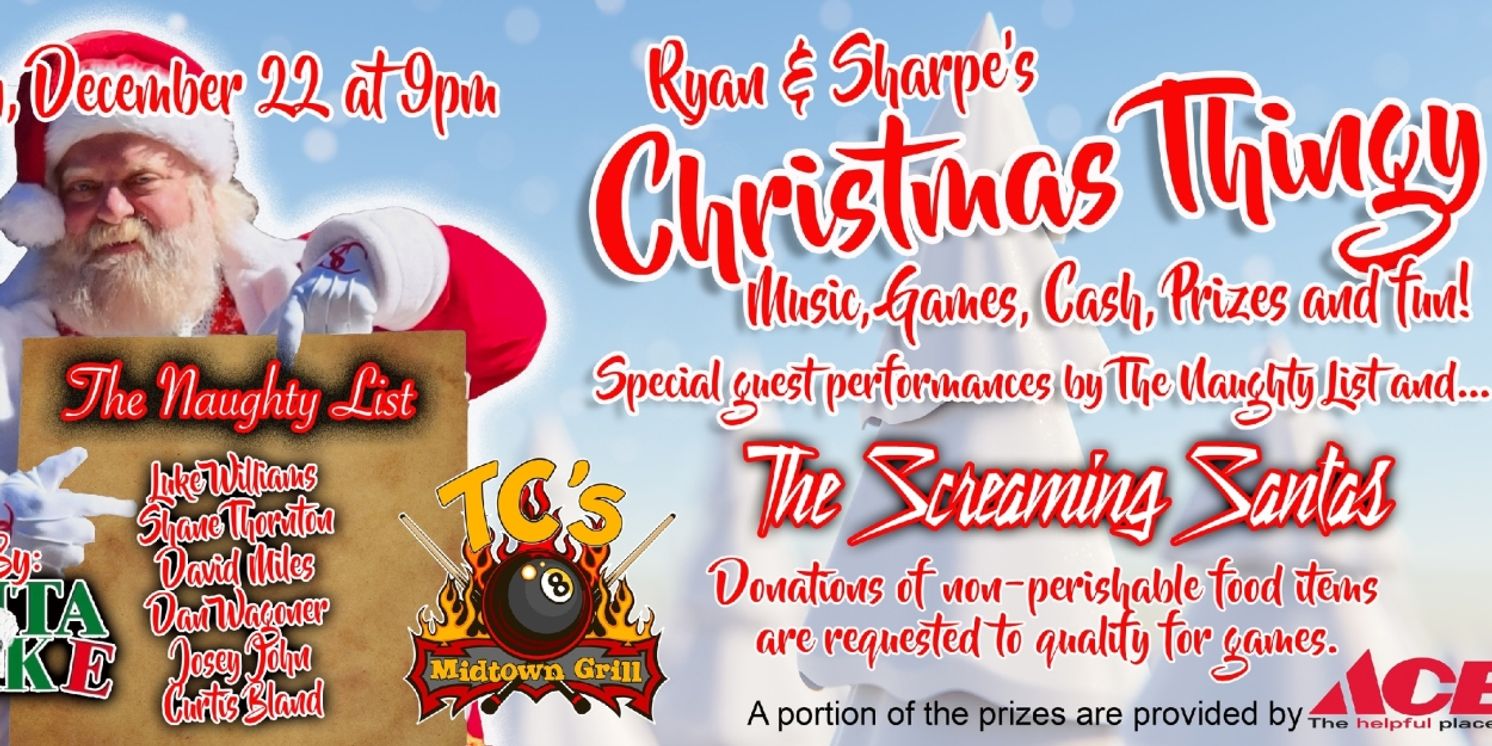 Review: RYAN AND SHARPE'S CHRISTMAS THINGY at TCs Midtown Grill  Image