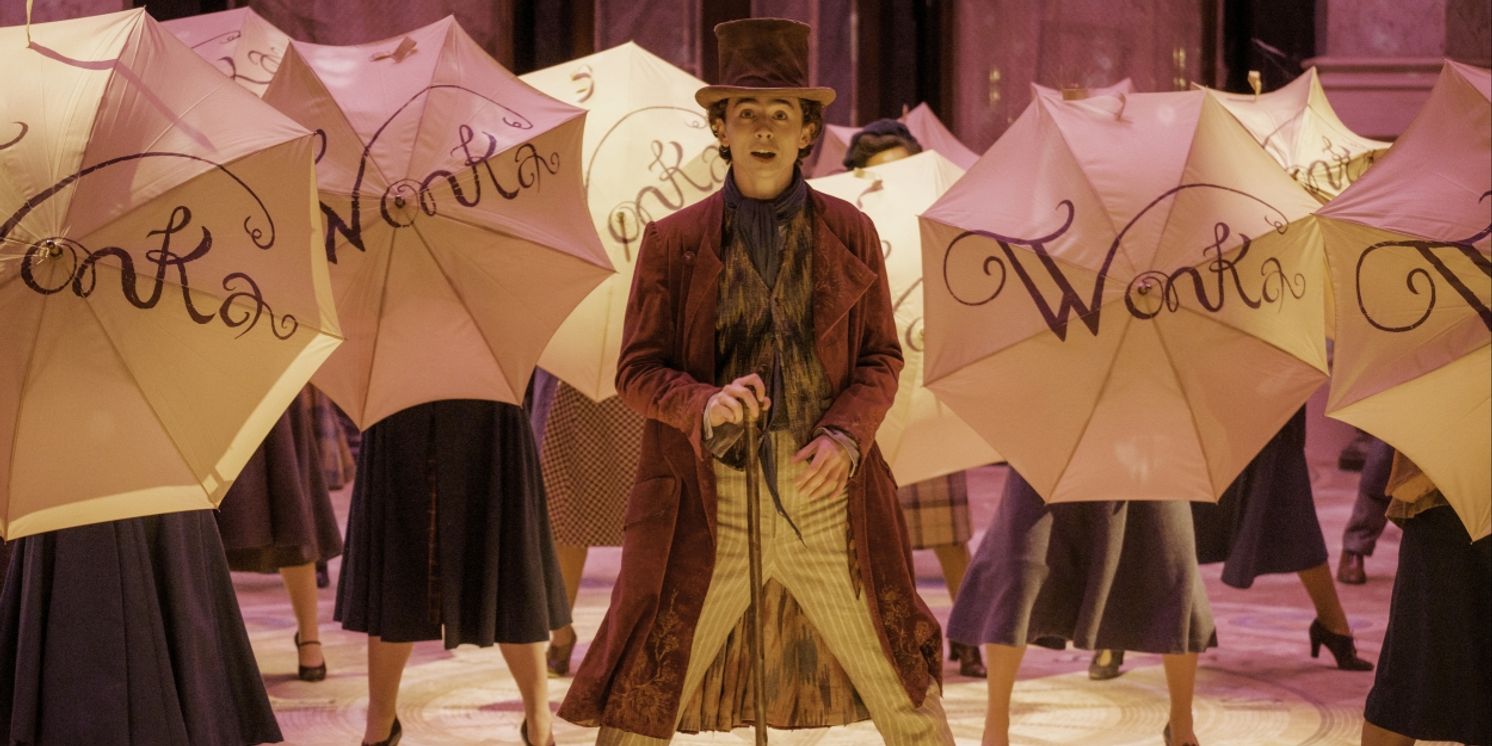 Review Roundup: Timothée Chalamet Leads WONKA Movie Musical Prequel; What Do Critics Think?  Image