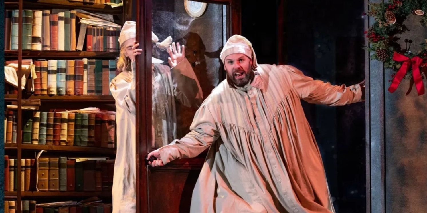 Review Roundup: CHRISTMAS CAROL GOES WRONG Opens At The Apollo Theatre  Image