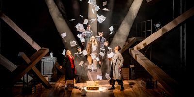 Review: SCHOLL - THE BUD OF THE WHITE ROSE [DIE KNOSPE DER WEISSEN ROSE] at Theater Magdeb Photo