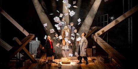 Review: SCHOLL - THE BUD OF THE WHITE ROSE [DIE KNOSPE DER WEISSEN ROSE] at Theater Magdeb Photo