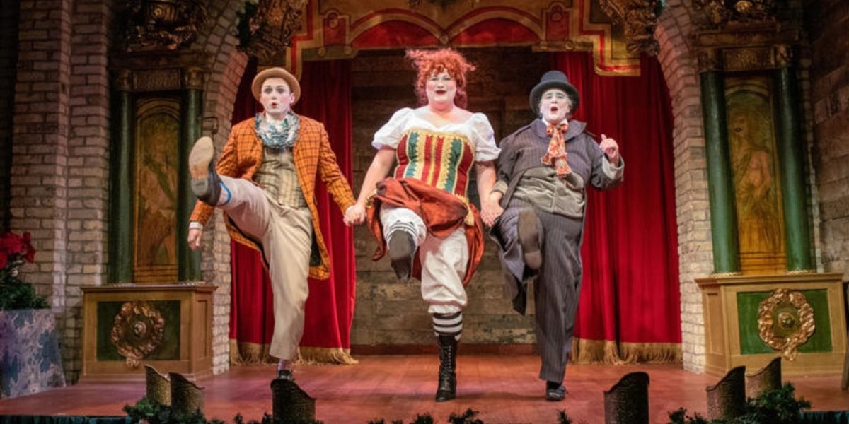 Review: SCROOGE IN ROUGE at Open Eye Theatre