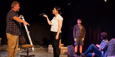 Review: SPANISH STEPS AND MEETING MURPHY at Masque Theatre Photo