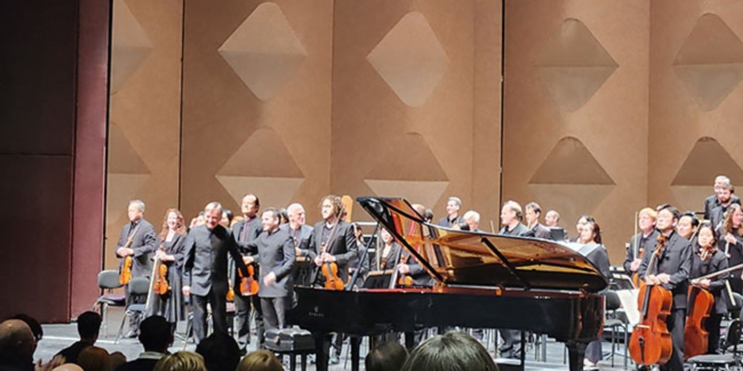 Review: STEPHEN HOUGH WITH THE SAN DIEGO SYMPHONY at San Diego Civic Center Theater  Image