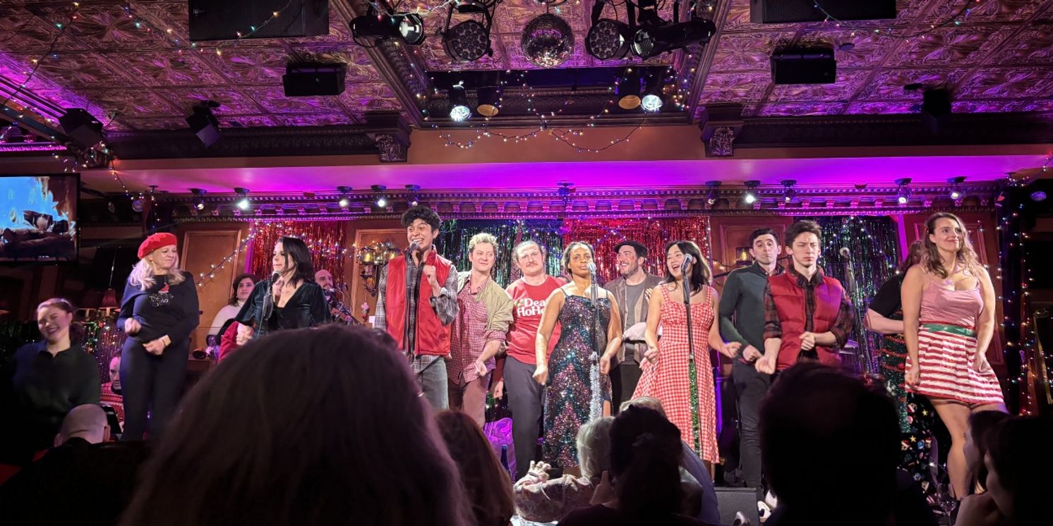 Review: THE 13TH ANNUAL JOE ICONIS CHRISTMAS EXTRAVAGANZA Brings Family Cheer To 54 BELOW  Image