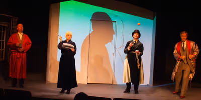 Review: THE 39 STEPS IS A DELIGHTFUL ROMP AT ELMWOOD PLAYHOUSE Photo