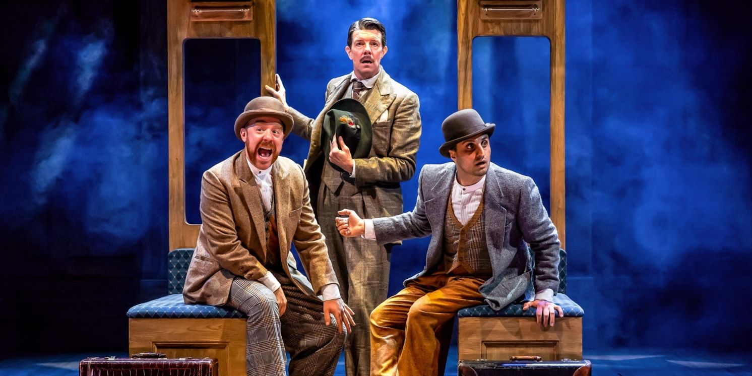 Review: THE 39 STEPS: A Hysterical Thriller at Drury Lane Theatre  Image