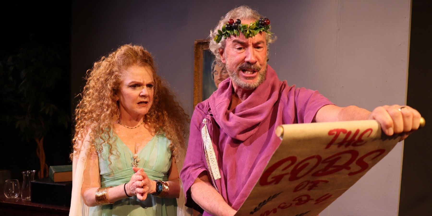 Review: THE GODS OF COMEDY at Westport Community Theatre