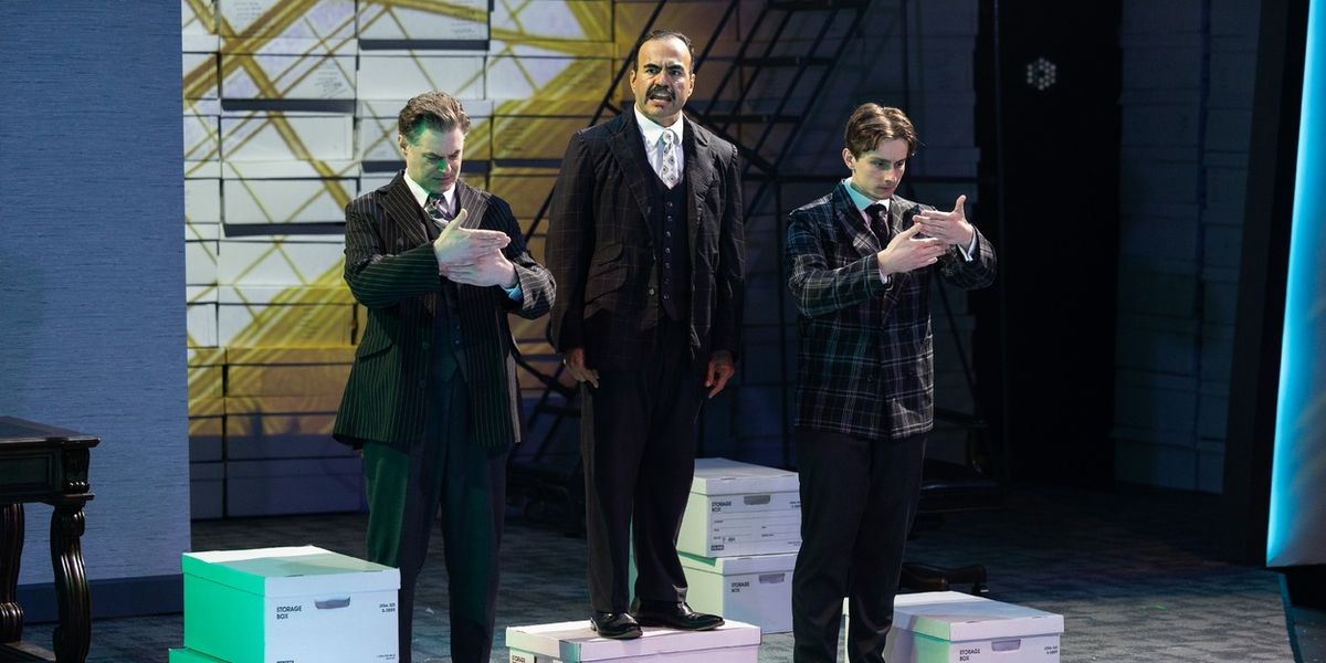 Review: THE LEHMAN TRILOGY at Stages Houston