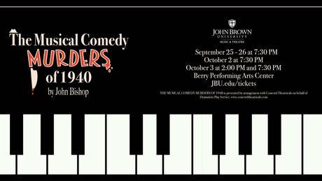 Review: THE MUSICAL COMEDY MURDERS OF 1940 at John Brown University Berry Performing Arts  Photo