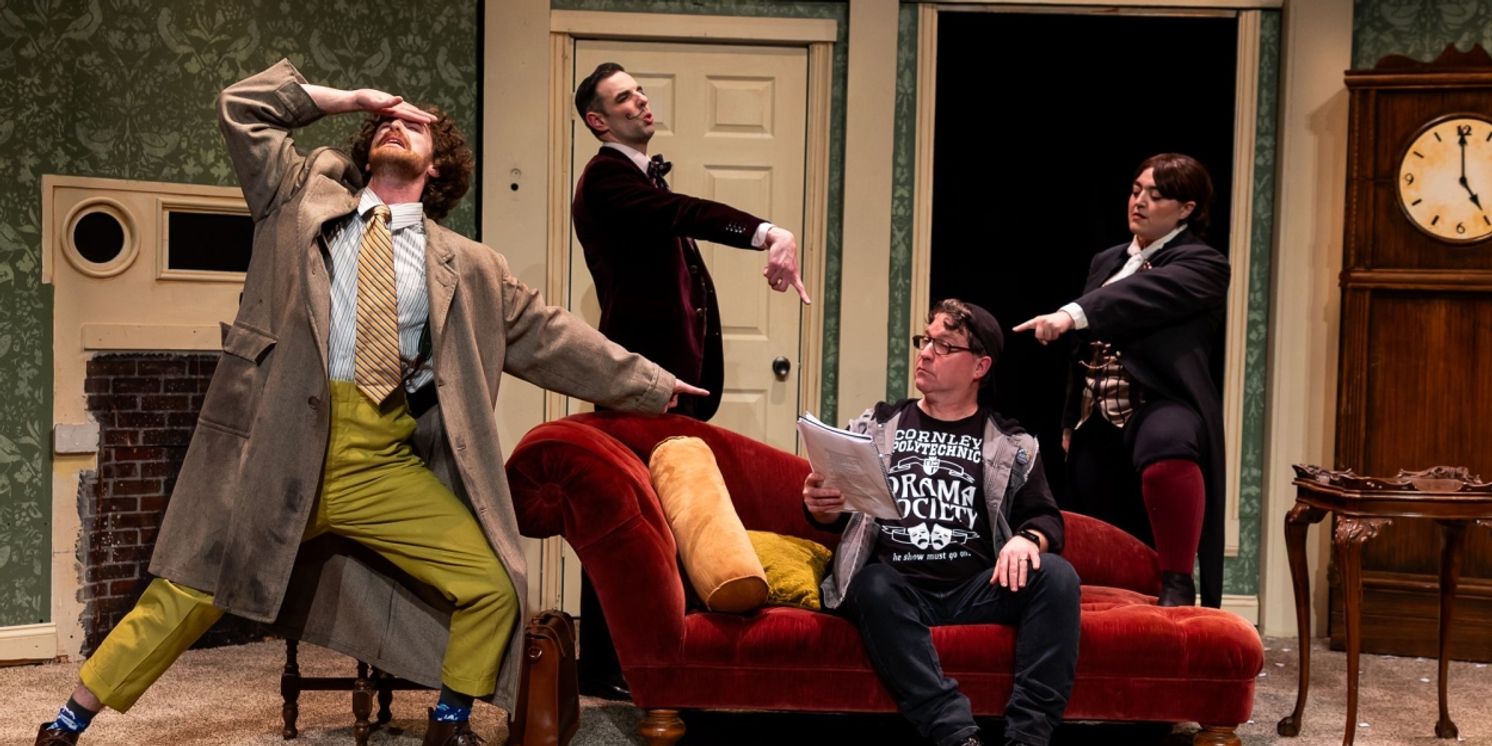 Review: Greater Boston Stage Company gets everything right with THE PLAY THAT GOES WRONG  Image