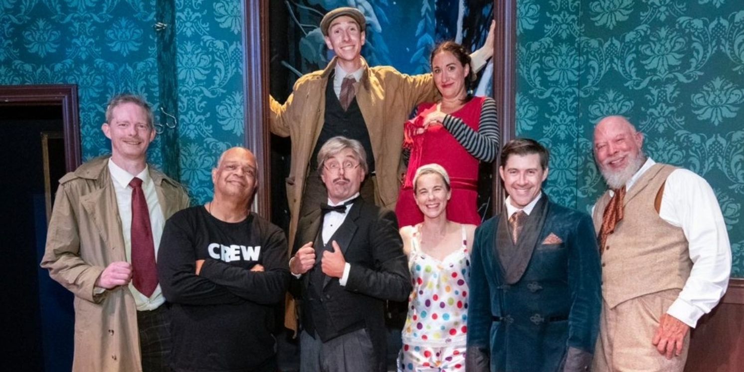 Review: THE PLAY THAT GOES WRONG at Lamb's Players Theatre  Image